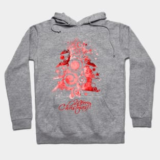 Merry Christmas Colorful tree Hoodie